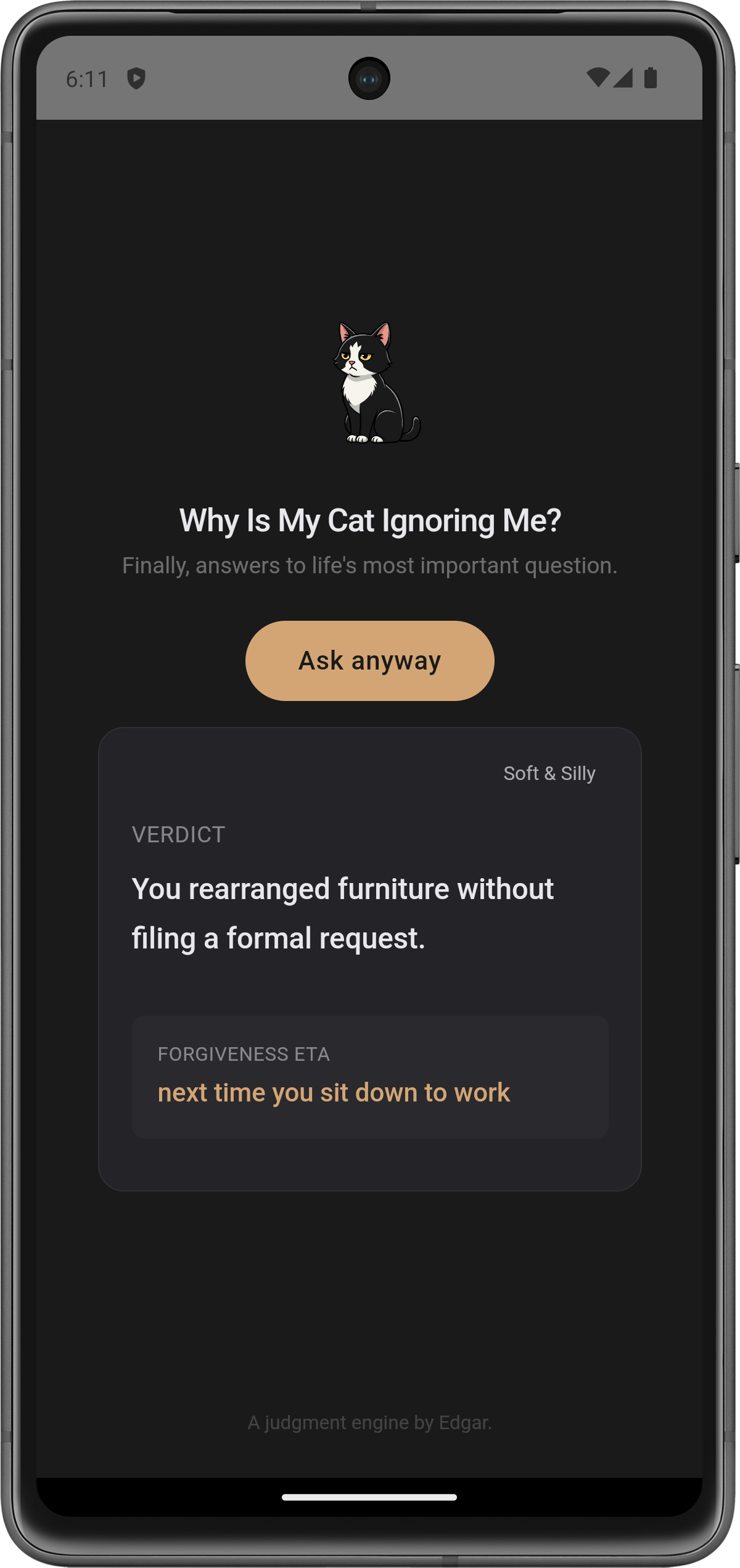 Why Is My Cat Ignoring Me? app screenshot
